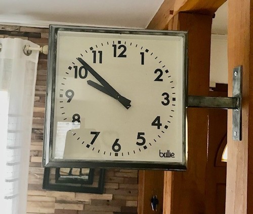 Horloge brillie double face - horloge,