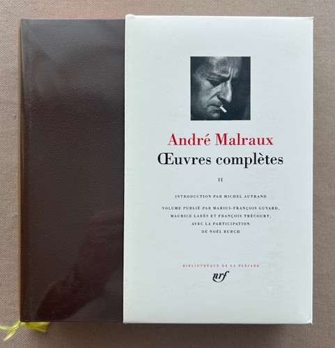 Malraux oeuvres complètes - malraux.,