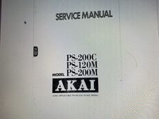 Akai Ps-200c Service Manual