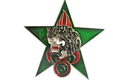 LEGION 3°REI BREVET COMMANDO ECLAIREUR JUNGLE ( TRANSLUCIDE + NUMEROTE 06 )