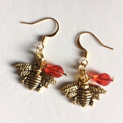 Austria crystal bee charm - crystal,