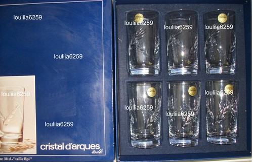 Cristal arques coffret - de, 6