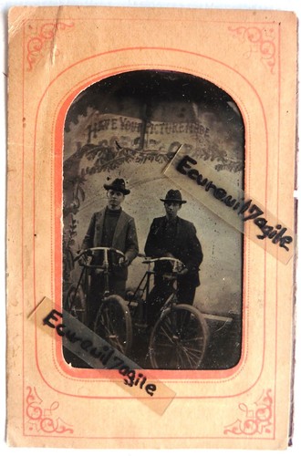 Ferrotype jeunes hommes et - hommes,