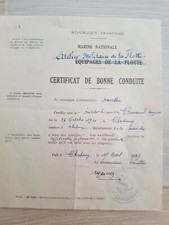 Certificat de bonne conduite