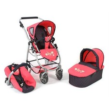 Bayer Chic 2000 637 11 La poussette pour poupées, combinée 3 en 1 EMOTION "ALL I