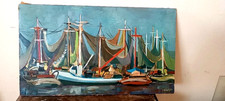 Peinture huile sur toile - sur,