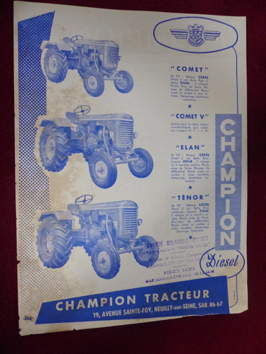 Prospectus catalogue agricole - catalogue,