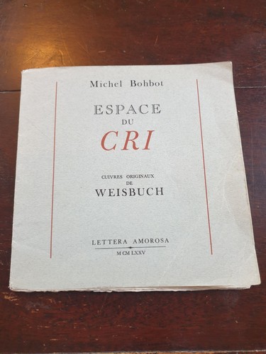 Michel bohbot weisbuch - &,