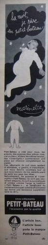 Publicité presse 1955 - de,