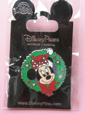 Pin's Minnie mére noel , Disney (Cadeau Ideal Pour Noel)