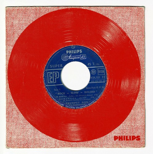 Trumpet boy vinyl 45t - trumpet, ep