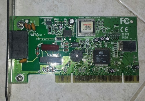 Pci conexant modem fax - conexant,