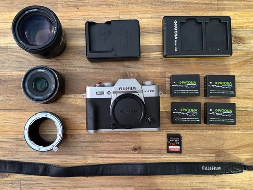 Pack fujifilm t20 meike - fujifilm, x-t20