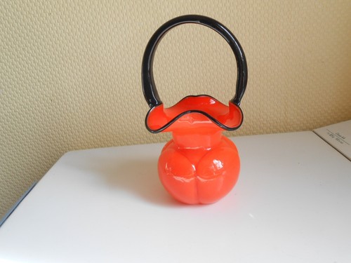Vase panier opaline - vase,