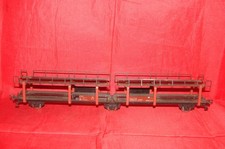 FLEISCHMANN HO WAGON ARTICULE TRANSPORT DE VEHICULE 1471 TRAIN ELECTRIQUE METAL