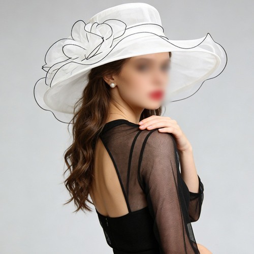 Chapeau fascinant organza