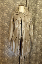 FREC Trench Imper coton enduit or pâle T 42