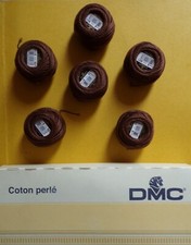 § Boite de 6 bobines coton