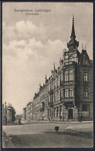 Cpa saargemünd lothringen - saargemünd, /lothringen