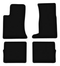 Tapis de sol en velours noir