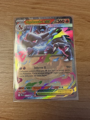 Carte pokémon méga dracaufeu - carte, méga-dracaufeu