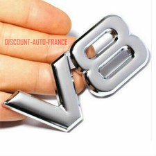 V8 Emblem caractères XXL Logo