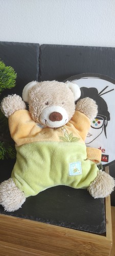 Doudou semi plat - coussin, ours