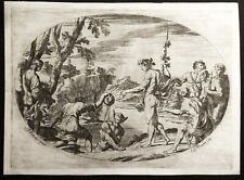 Rare Eau-forte d’Olivier