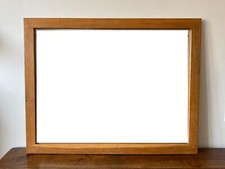 MIROIR CADRE RECTANGULAIRE EN CHENE MASSIF NATUREL DESIGN EPURE DECO LOFT