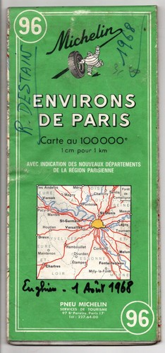 Carte michelin - carte, n°96