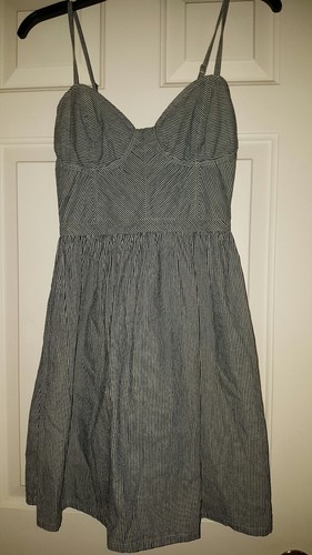 Girls navy white - , striped