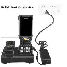 4-Slot Batterie Scanner Chargeur Socle Kit Pour Zebra MC9300 MC930B MC930P