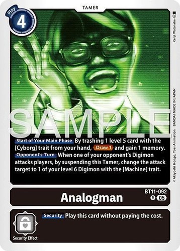 Analogman bt11 062 - analogman, nm