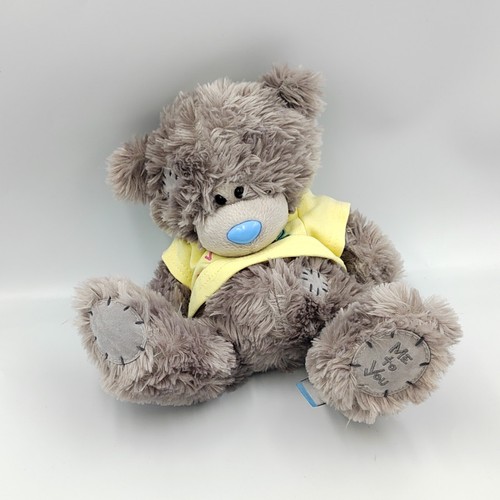 Doudou ours gris - , jaune