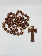 Très Grand Chapelet En Bois