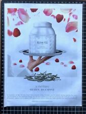 Publicité papier de 2017- French advertising - KUSMI TEA Alain Ducasse Thé blanc