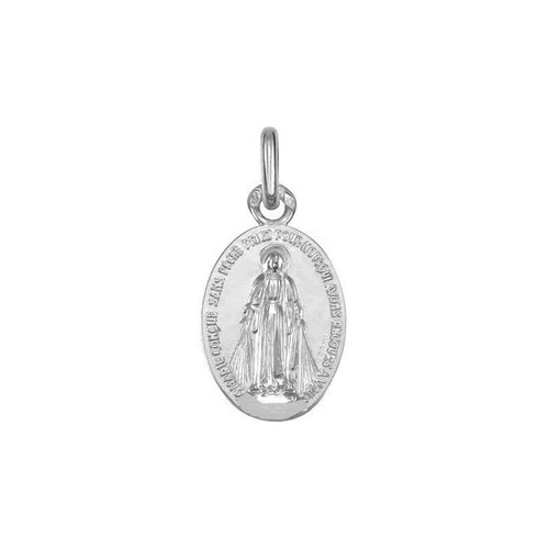 Pendentif ovale vierge marie - "ovale,