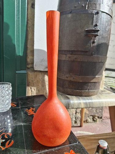 Vase berluze delatte - vase, orange