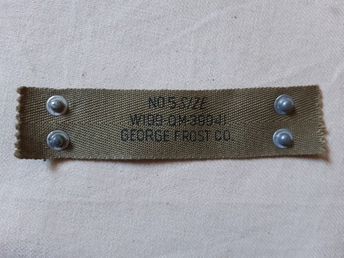Neck band toile - kaki, pour