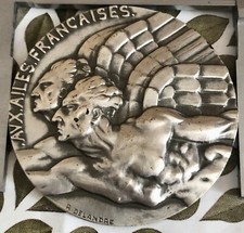 Médaille bronze argentée - mÉdaille,