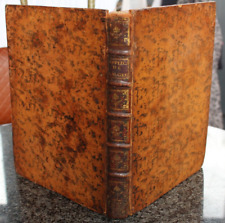 1733 Guisnée -Application de l'algèbre à la géométrie - reliure cuir- PLANCHES