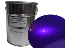 2 Litre Prêt à Pulvériser Peinture Base Eau Mystic Violet Métallique Lackpoint