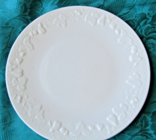 Plat rond porcelaine - plat,