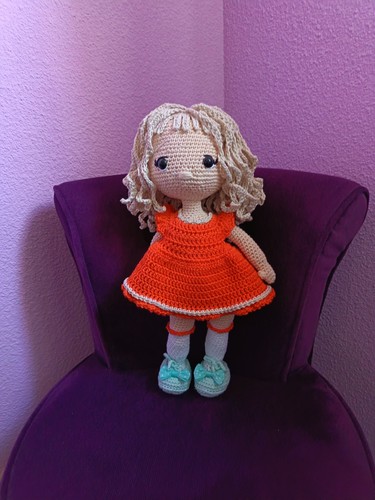 Poupée crochet - au,