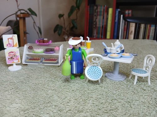 Street food playmobil - street,