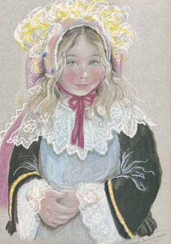 Cpa illustrateur marie - cpa.,