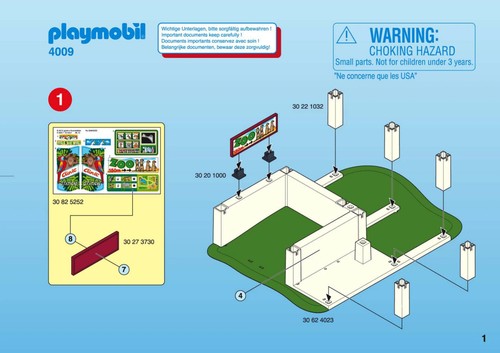Playmobil pièce rechange - , de