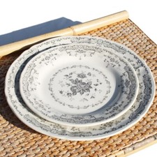 Set de 2 assiettes Comptoir de Famille collection Faustine  ø 26 cm