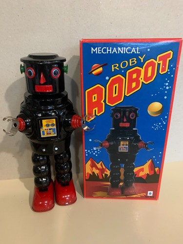 Tin toys robot oeuf - tin,