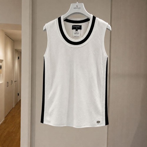 Gilet tricot sans manches